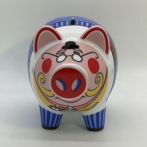 Colorful Ritzenhoff London City Banker Piggy Bank with Stripes